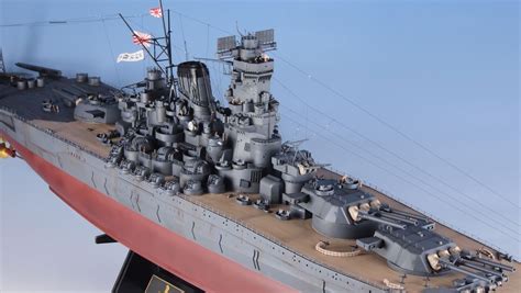 Battleship Yamato 1350 Scale Model Barcos Modelo A Escala Acorazados