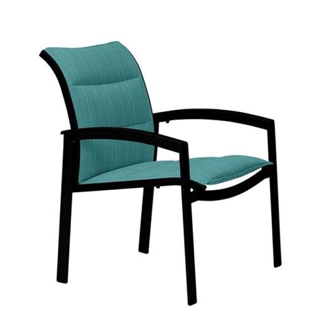 Tropitone Elance Padded Sling Dining Chair Stackable