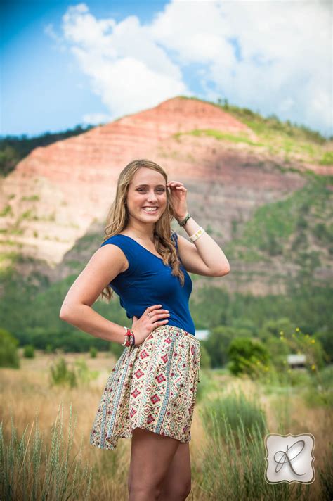 Carley | Senior Pictures with professional hair and make up - Durango ...