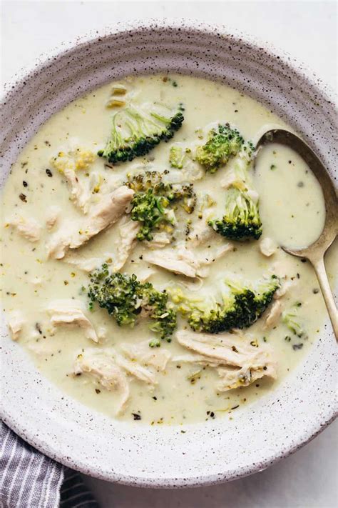 Creamy Chicken Broccoli Soup The Recipe Critic