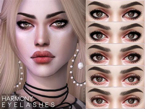 Simsdomination The Sims 4 Cc Eyelashes Tender Eyelashes