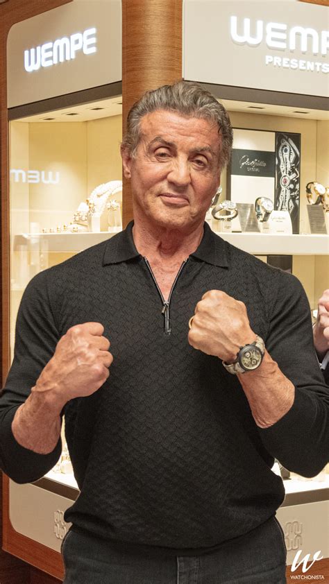 Sylvester Stallone Loves Watches And Wempe An Exclusive Look At His