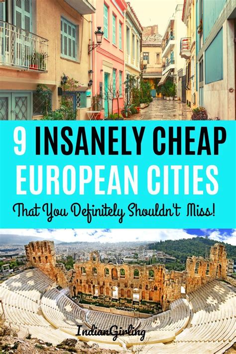 9 Cheapest European Cities That You Can Visit For Less Than 50 A Day