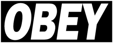 Black Obey Logo