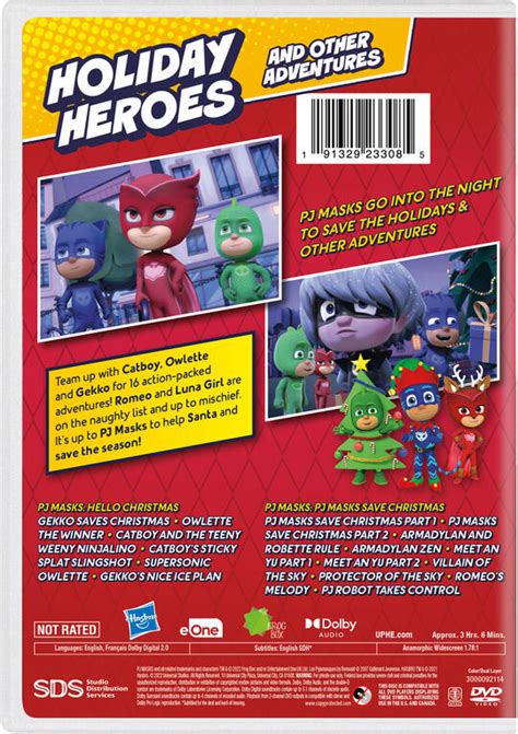 Pj Masks Holiday Heroes Television Series Page Dvd Blu Ray