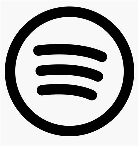 Spotify Logo White Spotify Logo Png Transparent Png Transparent