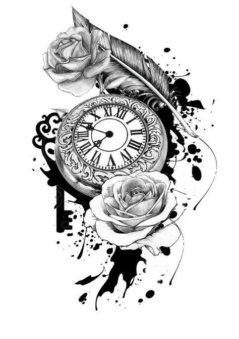Pin By Michael Mason On Things I Love Watch Tattoo Design Feather