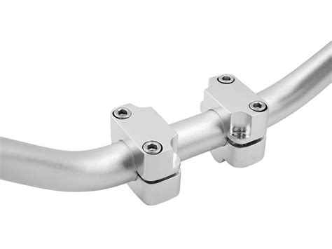 Handlebar Clamp 22286mm Silver Scooter Parts Racing Planet Uk