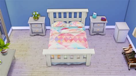 Mission Bed Urban Outfitters Recolors Sims 4 Bedroom