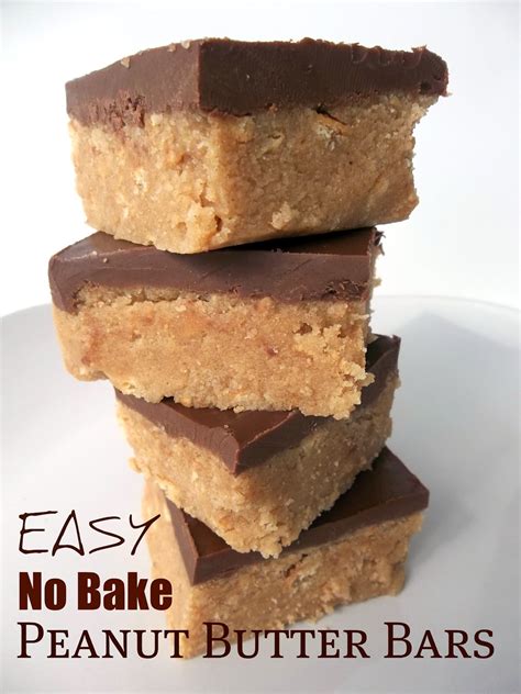 To make them extra pretty, sprinkle the peanut butter cookie bars with a little flaky sea salt. Easy No Bake Peanut Butter Bars Recipe | Six Sisters' Stuff