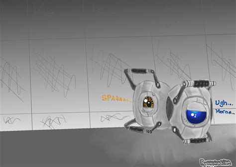 Portal 2 1 Personality Cores Speed Paint By Ryanimationarts On