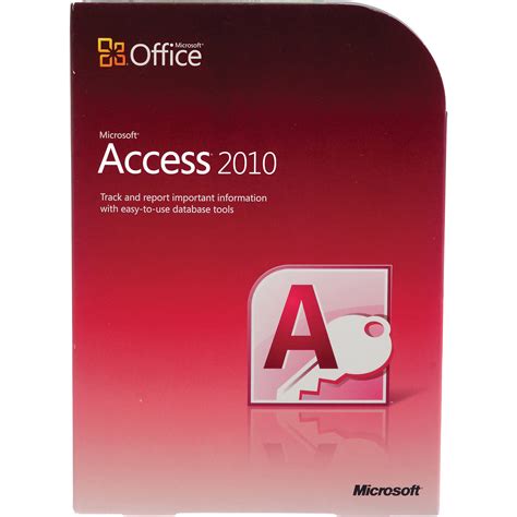 Microsoft Access 2010 Database Software 077 05753 Bandh Photo Video