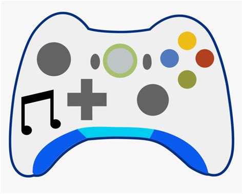 Clip Art Cartoon Video Game Controller Transparent Xbox One