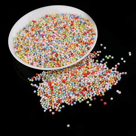 1 Pack Styrofoam Polystyrene Filler Foam Beads Colors Wholelsale Assorted Balls Crafts Size S L