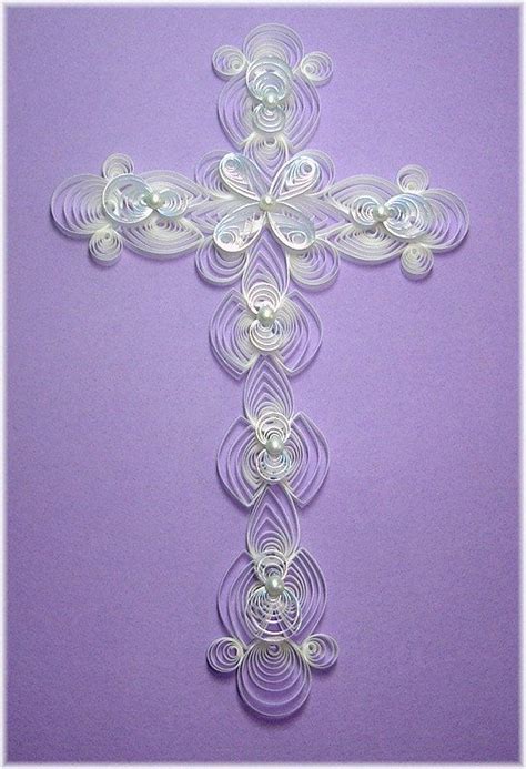 Gorgeous Cross Free Quilling Patterns Quilling Patterns Paper