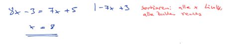 Mathich Gleichungen