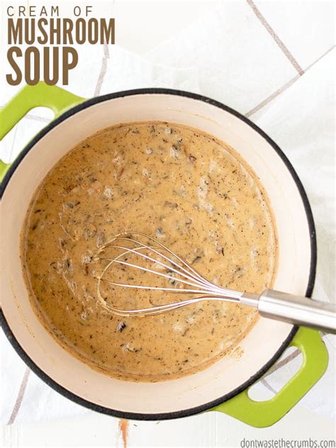 If this creamy mushroom soup sounds too heavy try a mushroom barley soup recipe. Homemade Cream of Mushroom Soup | Easy to make, ready in ...