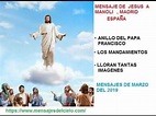 mensaje jesus a manoli - anillo del papa francisco - YouTube