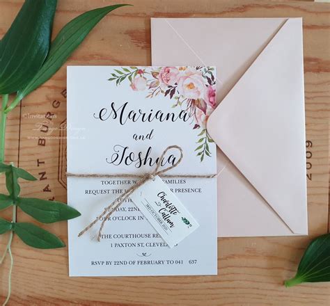 Create your own wedding invitation cards in minutes with our invitation maker. Invitations by Tango Design | Wedding Invitations | Easy ...