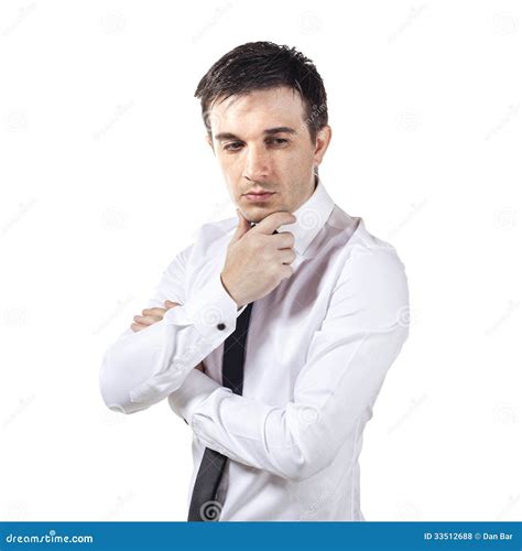 Confused Businessman Stock Photo Image Of Options Boss 33512688