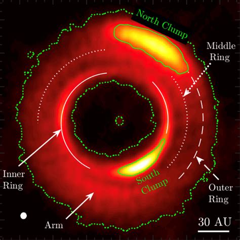 News Exciting Structures Discovered In A Young Protoplanetary Disk
