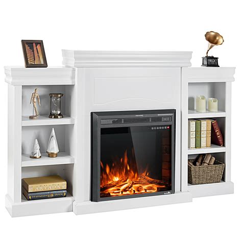 Gymax 70 Fireplace Tv Stand Media W 26 750w1500w Electric