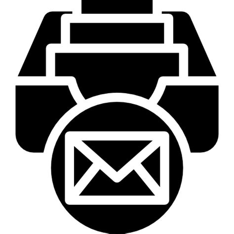 Inbox Kiranshastry Solid Icon