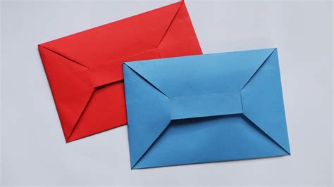 Diy Easy Origami Envelope Tutorial Fold Envelope Without Glue And