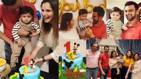 They also followed pakistani wedding customs with a mahr of inr 6.1 million (us$137,500). Sania Mirza And Shoaib Malik Son Izhaan First Birthday ...