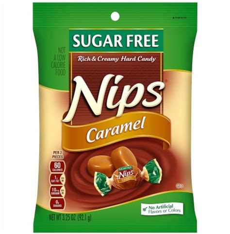 Nestle Nips Candy Sugar Free Caramel 12 Bags Kroger