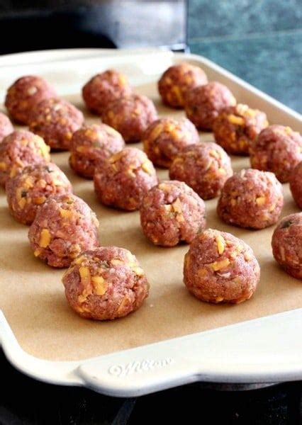 Cheeseburger Meatballs Meatball Appetizer Recipe Mantitlement