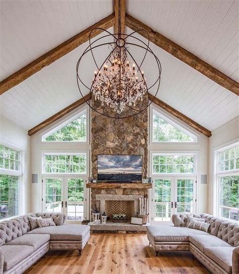 26 Beautiful Vaulted Ceiling Living Rooms House Design House Great
