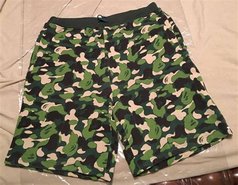 Bape Og Bape Camo Shorts L Xl Grailed