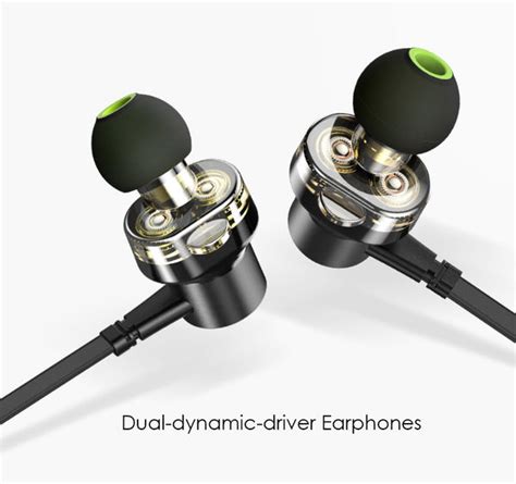 Dual Dynamic Driver Earphones That Dont Let You Compromise With Your