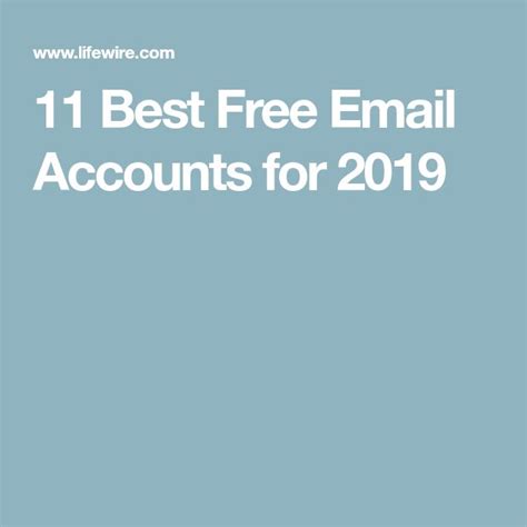 These Are The 10 Best Email Accounts You Can Use For Free Right Now