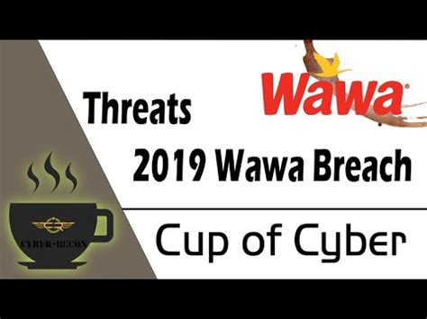 Balance check is performed by connecting directly to card merchant website. CUP OF CYBER - The Wawa Credit Card Breach - YouTube