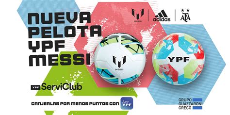 Nueva Pelota Messi Ypf 2022 Grupo Guazzaroni Greco