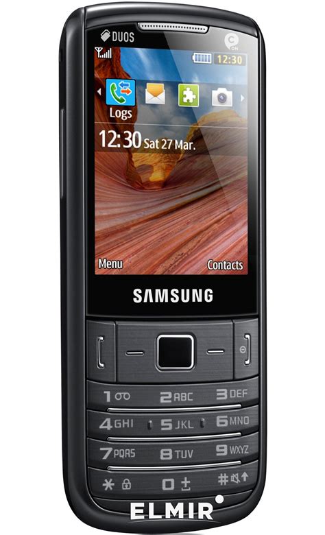 Мобильный телефон Samsung C3782 Onyx Black купить недорого: обзор, фото ...