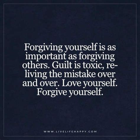 Forgive Yourself Quotes Shortquotescc