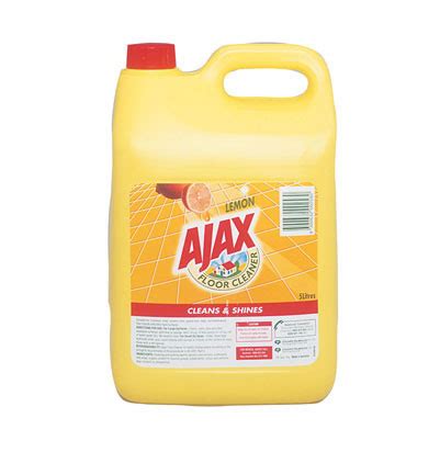 It has a floral scent. Ajax Lemon Floor Cleaner 5L
