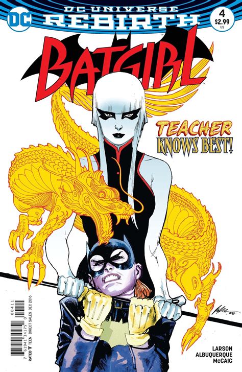 Weird Science Dc Comics Preview Batgirl 4