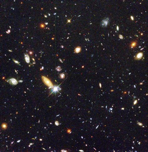 Hubble Deep Field Image Unveils Myriad Galaxies Back To The Beginning