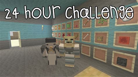 Minecraft Xbox Stampys 24 Hour Challenge 1 Youtube