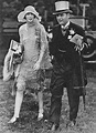 Lady Anne Cavendish-Bentinck and the Earl of Feversham at Ascot, 1929 ...