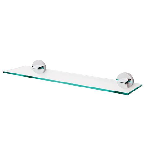 These small elements are suitable for corner placement. Bathroom Glass Shelves - All About Bathroom