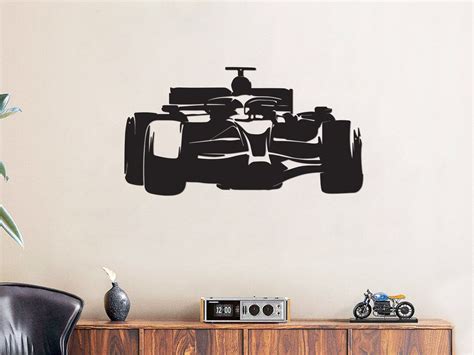 Formula One Sign F Metal Wall Art F Formula One Metal Wall Etsy