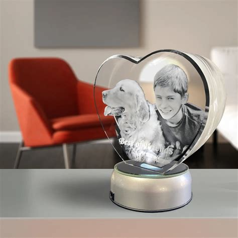 3D Laser Crystal Heart 3D Laser Crystal UK
