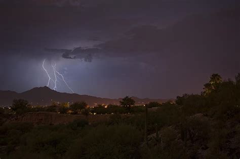 Arizona Monsoon Lightning Photograph By Dan Mcmanus Fine Art America