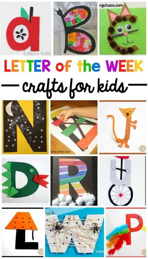 A Z Letter Of The Week Crafts Preschool Crafts Preschool Fun