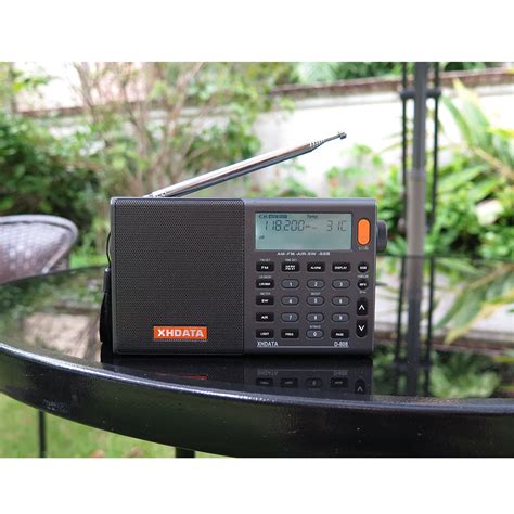 Xhdata D 808 Portable Digital Radio Fm Stereo Sw Mw Lw Ssb Air Rds Multi Band Ebay